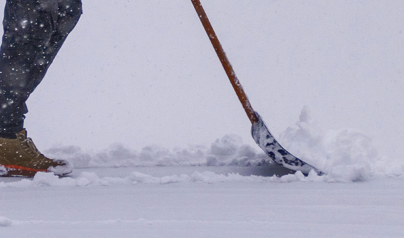 Best Lawn Maintenance Winter Services: calcium chloride application, de-icing, shoveling